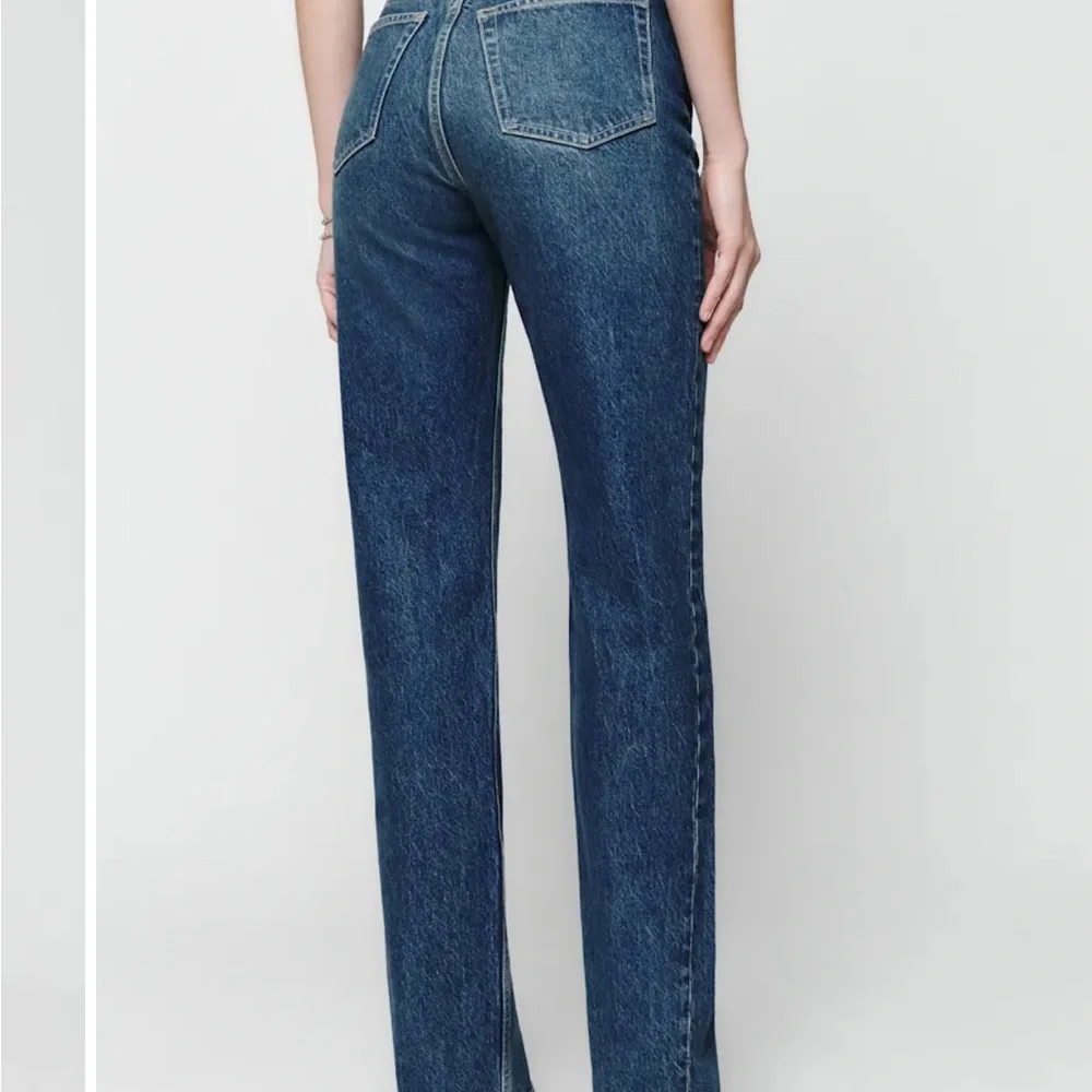 Reformation Cynthia High Rise Straight Jeans - Picture 2 of 7